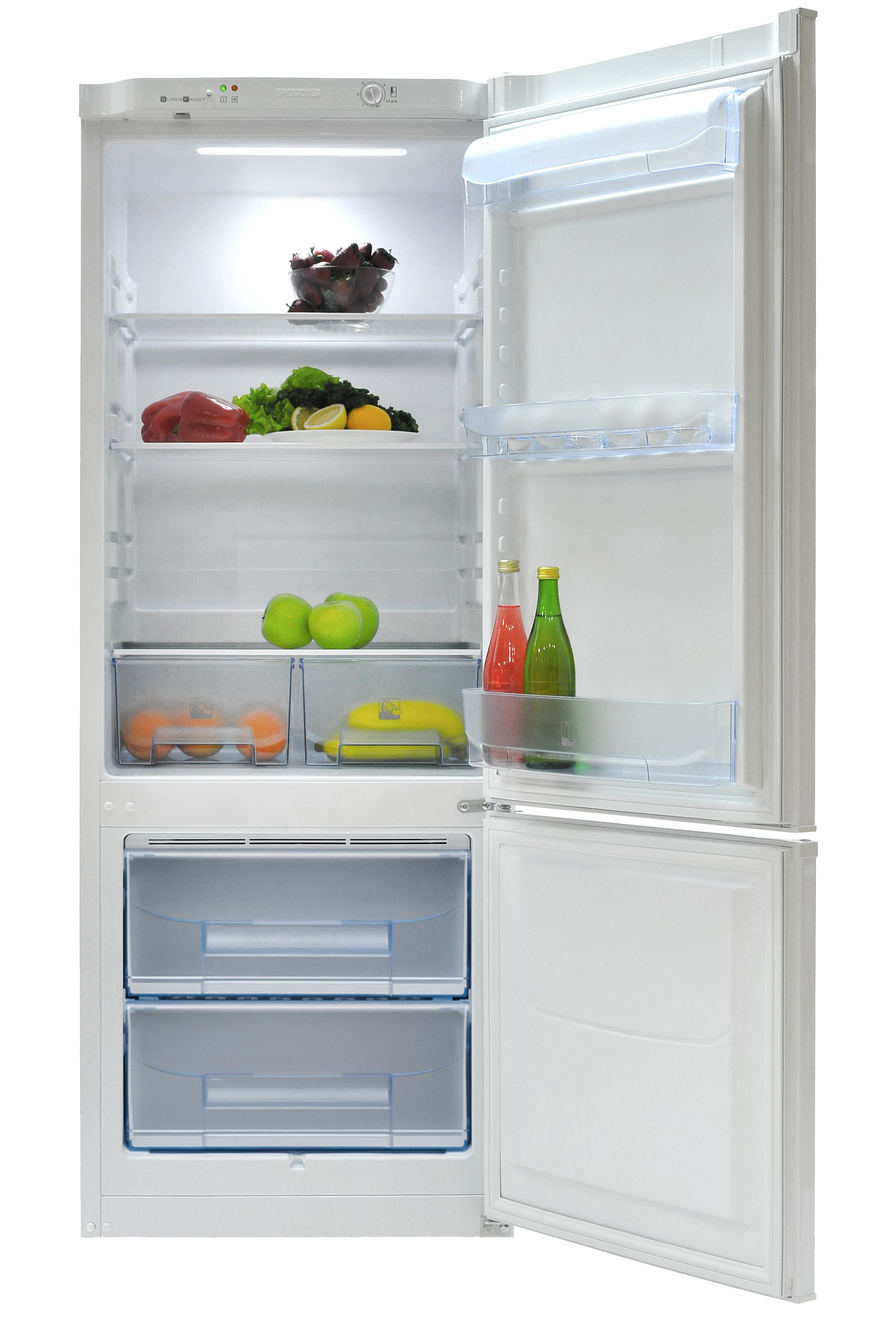 POZIS RK-102 серебристый металлопласт Холодильник
