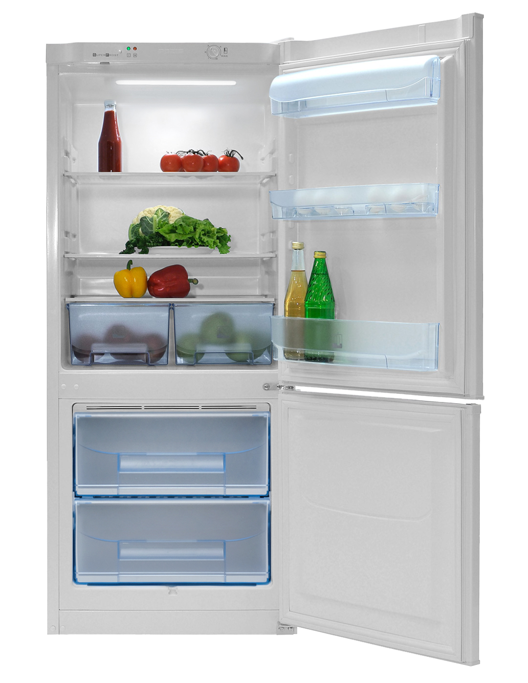 POZIS RK-101 серебристый металлопласт Холодильник